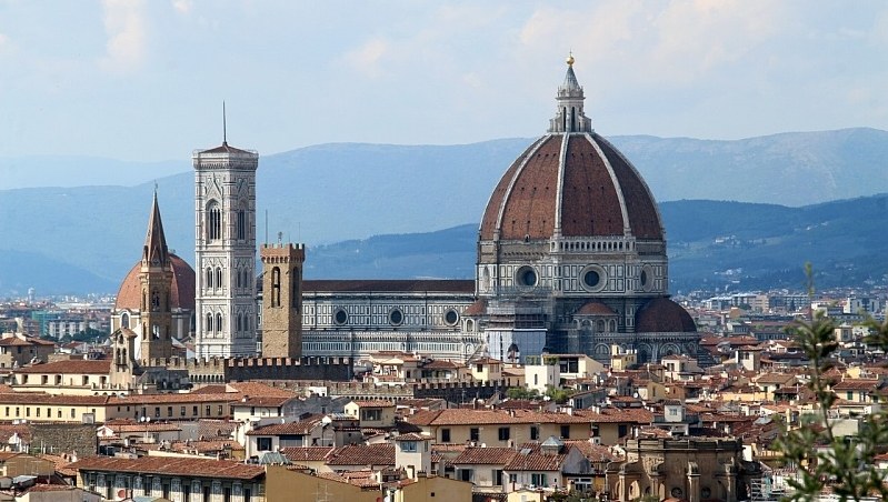 basilica di Santa Maria del Fiore, cupola del Brunelleschi e campanile di Giotto